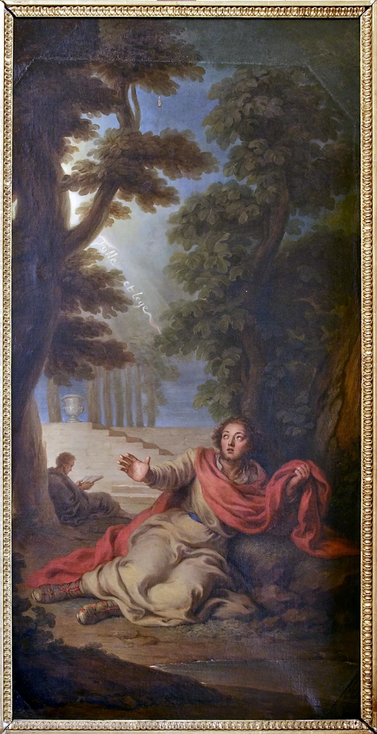 La conversione di Sant'Agostino - Château de Versailles 1